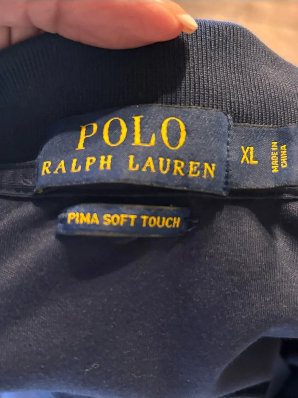 Polo by Ralph Lauren Men’s Classic Navy Short-Sleeve Polo Shirt